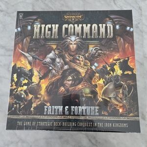 New Sealed WarMachine High Command Faith & Fortune Game Deck Building NIB